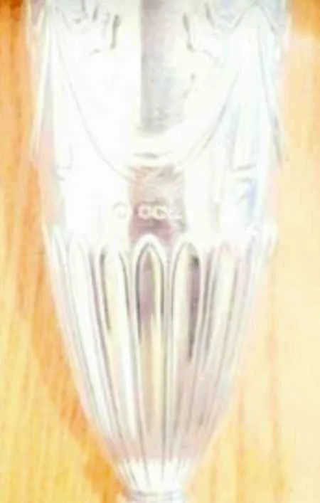 Antique Sterling Silver Rare Trumpet Vase image indicator(6)