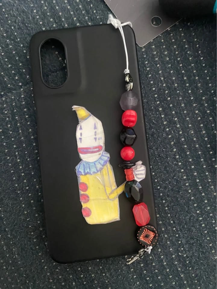 Handmade Hazbin Hotel themed phone charm! - photo 2