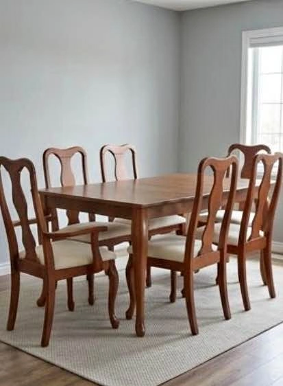 (Can deliver) MCM Bermex set of SIX dining chairs
