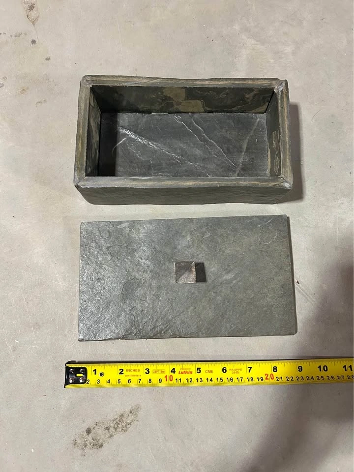 Hand Crafted Slate Box