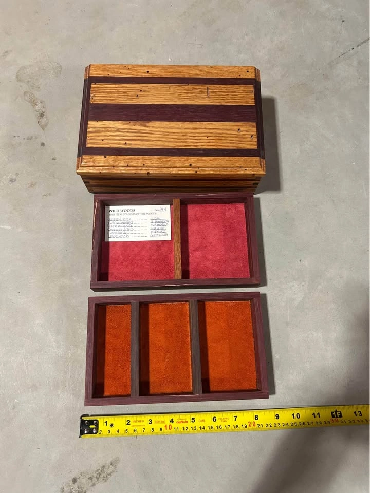 Hand Crafted Wood Box (3/3) - photo 2