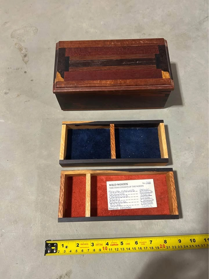 Hand Crafted Wood Box (2/3) - photo 2