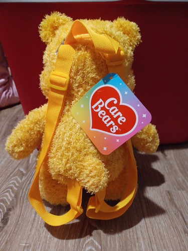 Yellow Care Bear Plush Backpack - photo 3