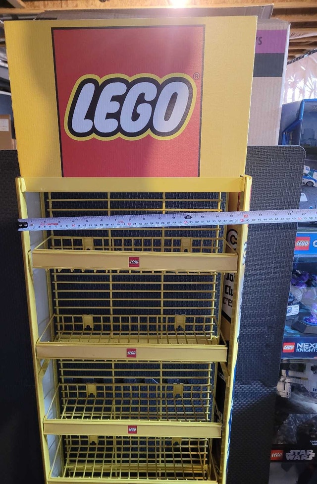 LEGO Metal Store Display Shelves, Extremely Rare - photo 4