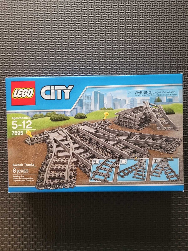 LEGO City 7895 Switching Tracks Set, Factory Sealed & Retired