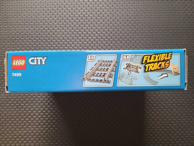 LEGO City 7499 Flexible and Straight Tracks Set, Factory Sealed - photo 3