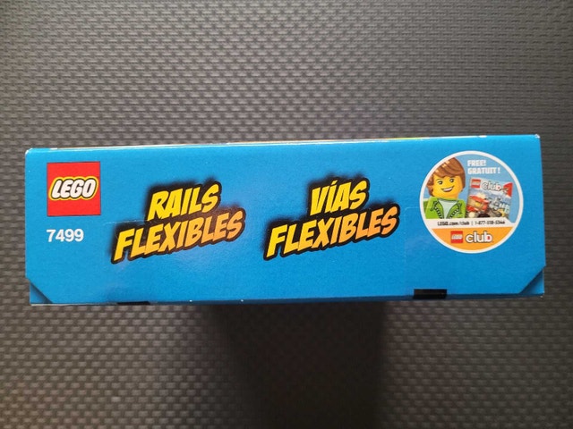 LEGO City 7499 Flexible and Straight Tracks Set, Factory Sealed - photo 4