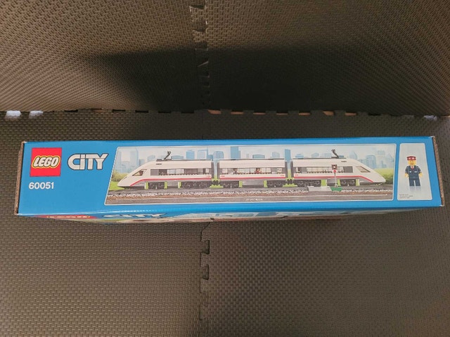 LEGO 60051 High-Speed Passenger Train, Factory Sealed & Retired - photo 3