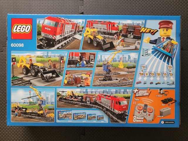 LEGO 60098 Heavy-Haul Train. Factory Sealed, Retired & RARE - photo 2