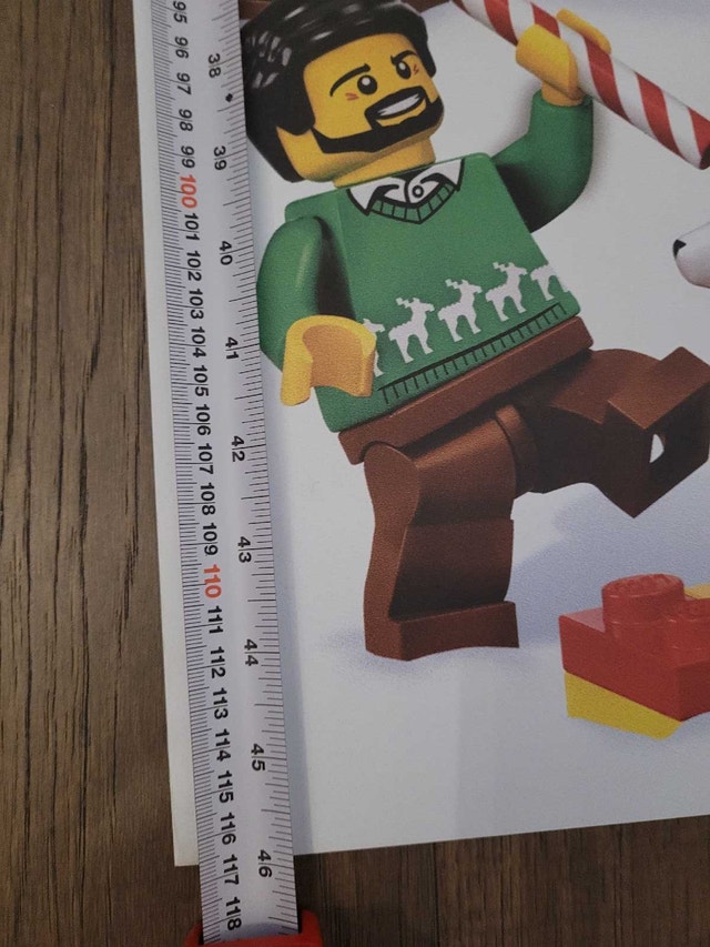 LEGO Christmas 2 Sided Store Sign, Bilingual (English & French) - photo 5