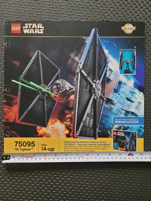 LEGO Walmart Store Display X-Wing Fighter & TIE Fighter - photo 4
