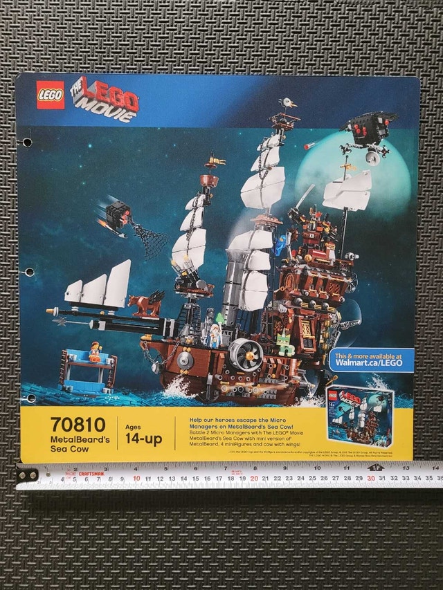 LEGO Walmart Store Display Metalbeard's Sea Cow & The Tumbler - photo 4