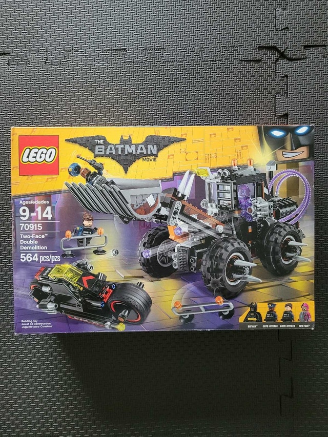 The LEGO Batman Movie 70915: Two-Face Double Demolition, New