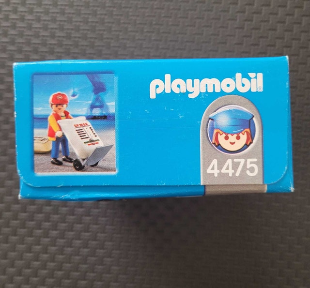 Vintage Playmobil 4475 Dock Worker, Factory Sealed, Discontinued - photo 5