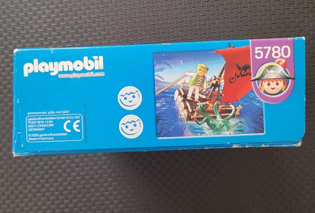 Playmobil 5780 Pirate Raft, Factory Sealed & Discontinued - photo 4