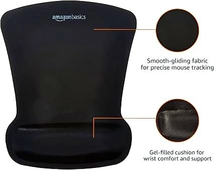 Gel Mouse Pad with Wrist Rest