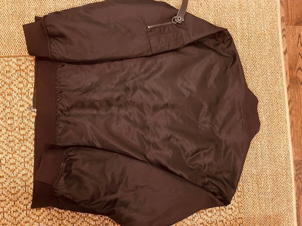 Men’s 2XL Nylon Psycho Bunny Bomber Jacket Logo Lined SHARP! - photo 2