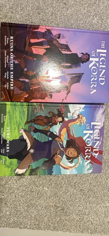 Legend of Korra comic books
