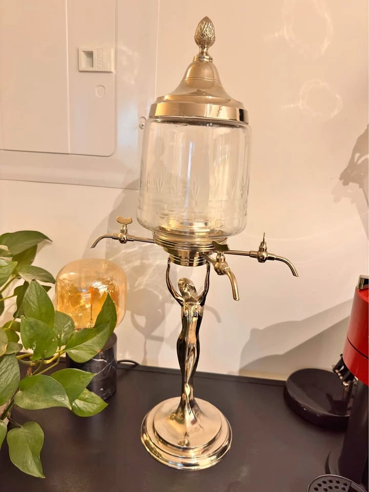 Art Deco Style Lady Absinthe Fountain Tower