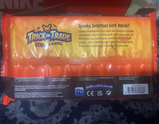 Trick Or Trade Booster Bundle 35 mini packs 2024 Pokémon Cards - photo 2