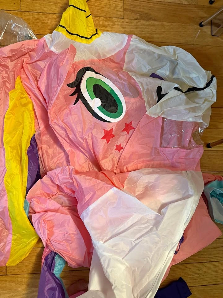 Spooktacular Creations Adult Unicorn Inflatable Costume