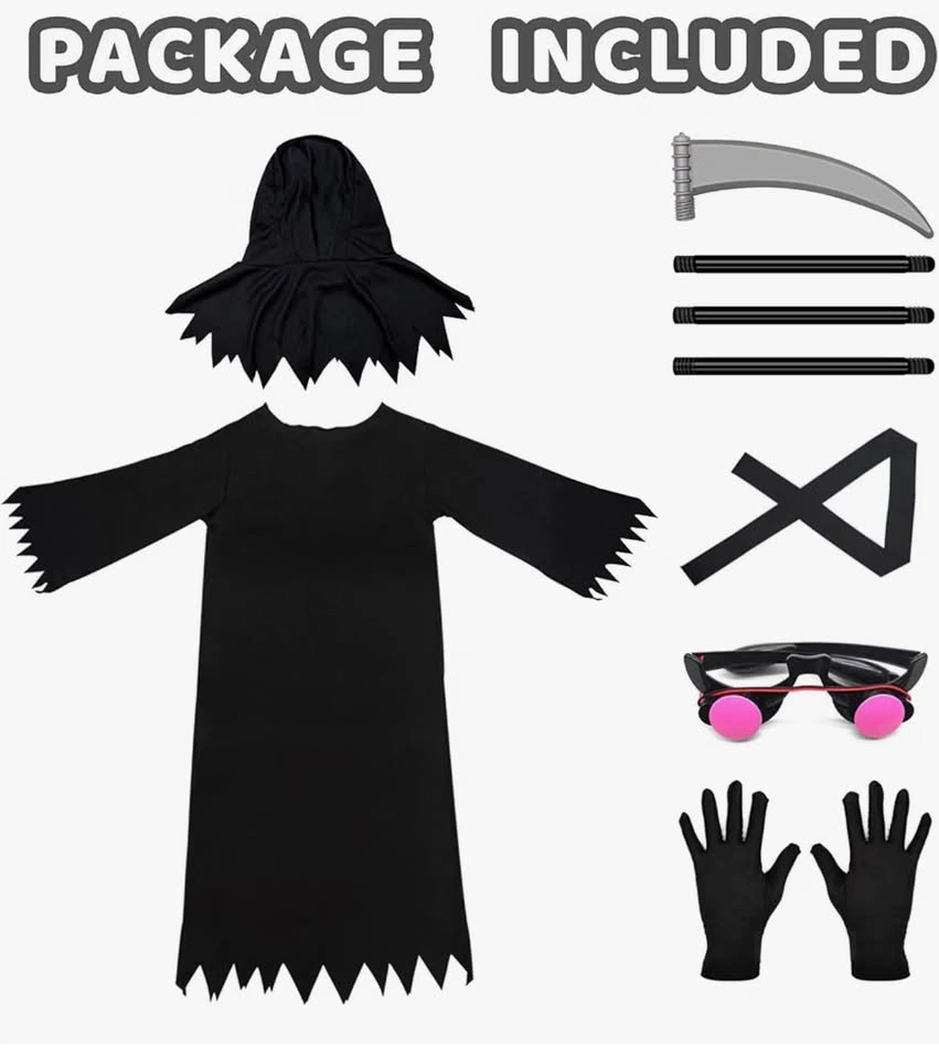 Lomesion Grim Reaper Costume - photo 4