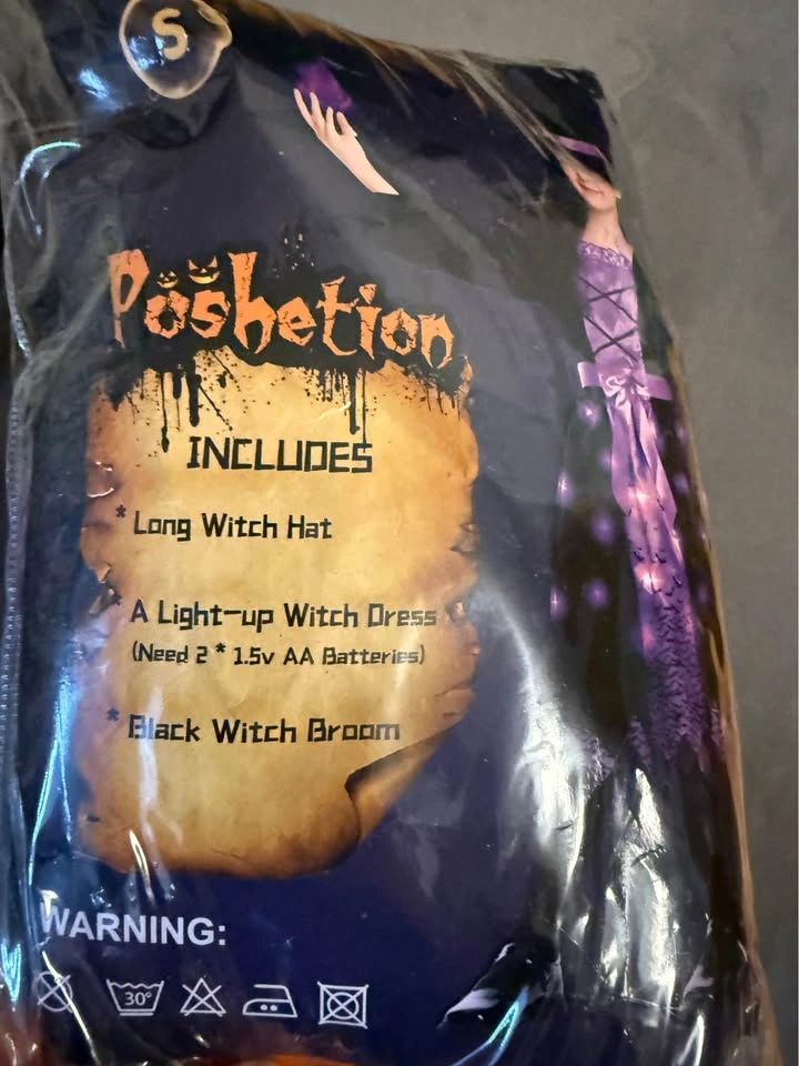 Light up Witch costume small - photo 2