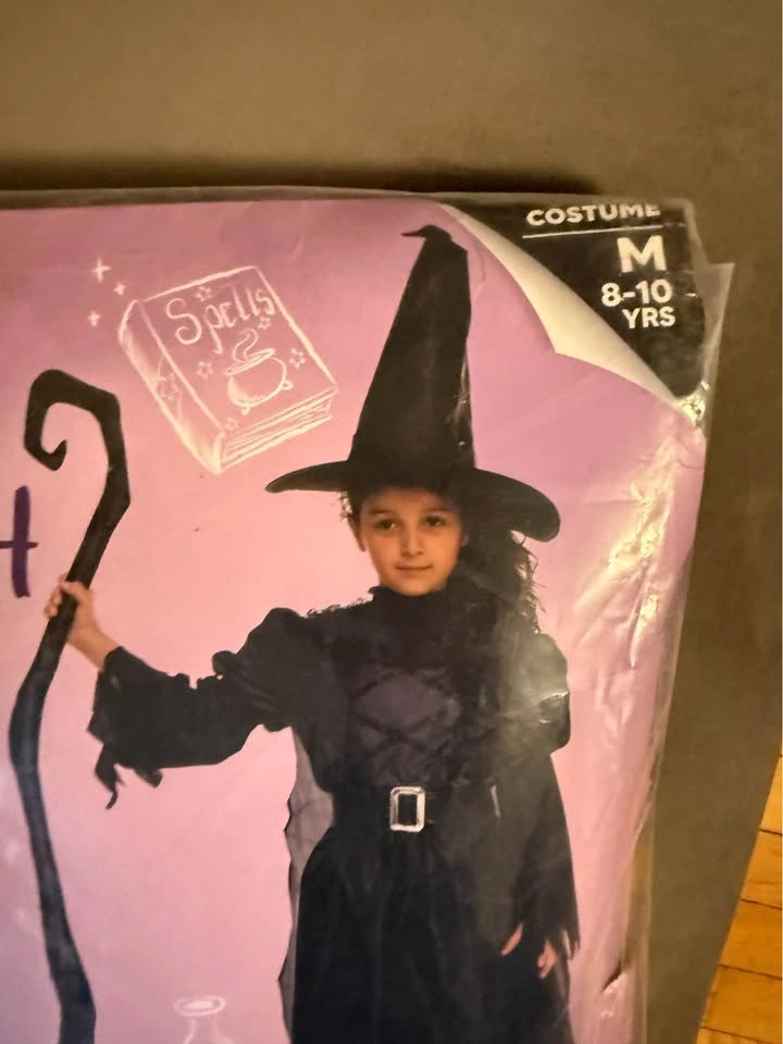 Spooktacular Creations Kids Witch Costume Size Medium 8-10 - photo 2