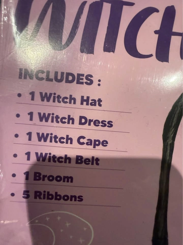 Spooktacular Creations Kids Witch Costume Size Medium 8-10 - photo 3