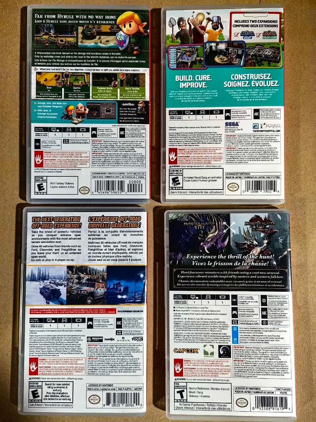 Nintendo Switch Video Games Bundle - photo 2