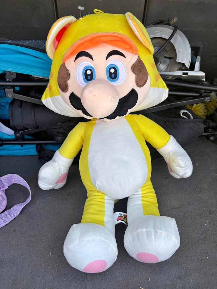 Super Mario Cat Mario Plush