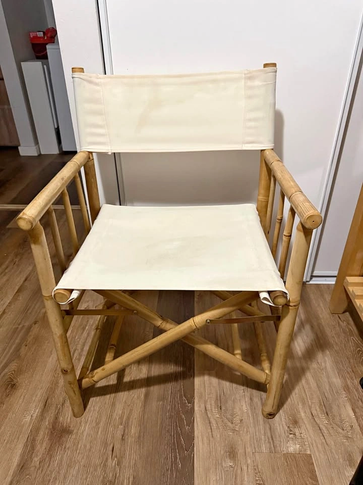 Folding Director Chair – Wood Frame