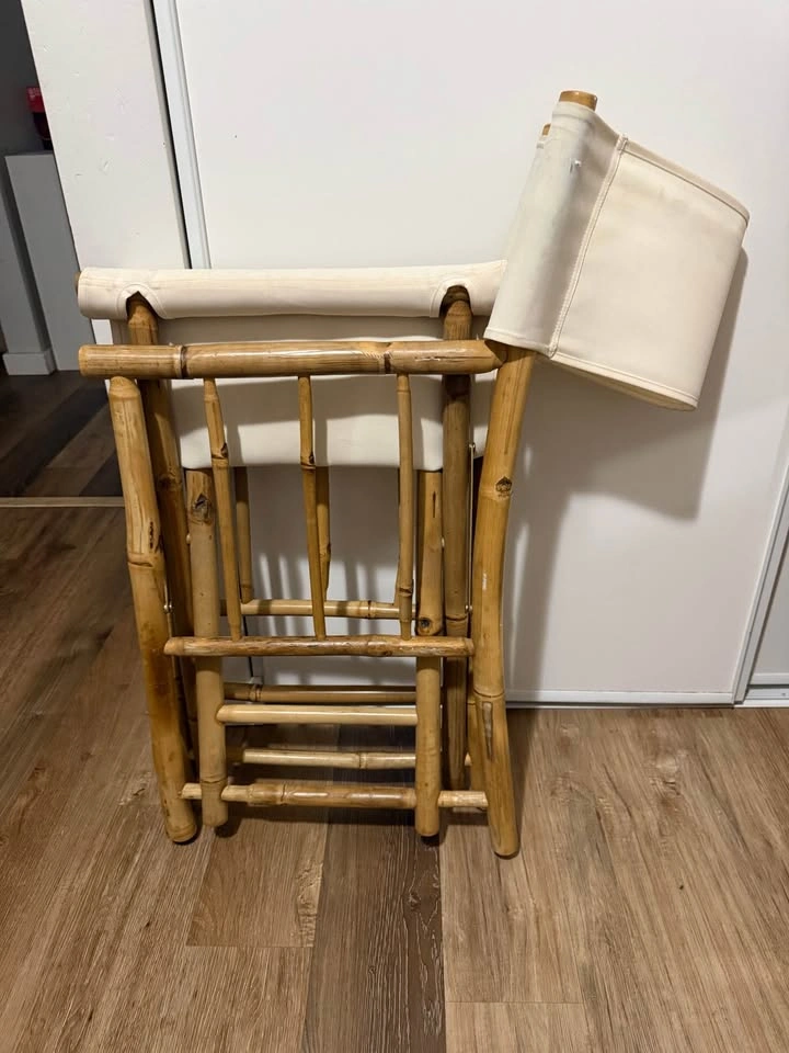 Folding Director Chair – Wood Frame - photo 2