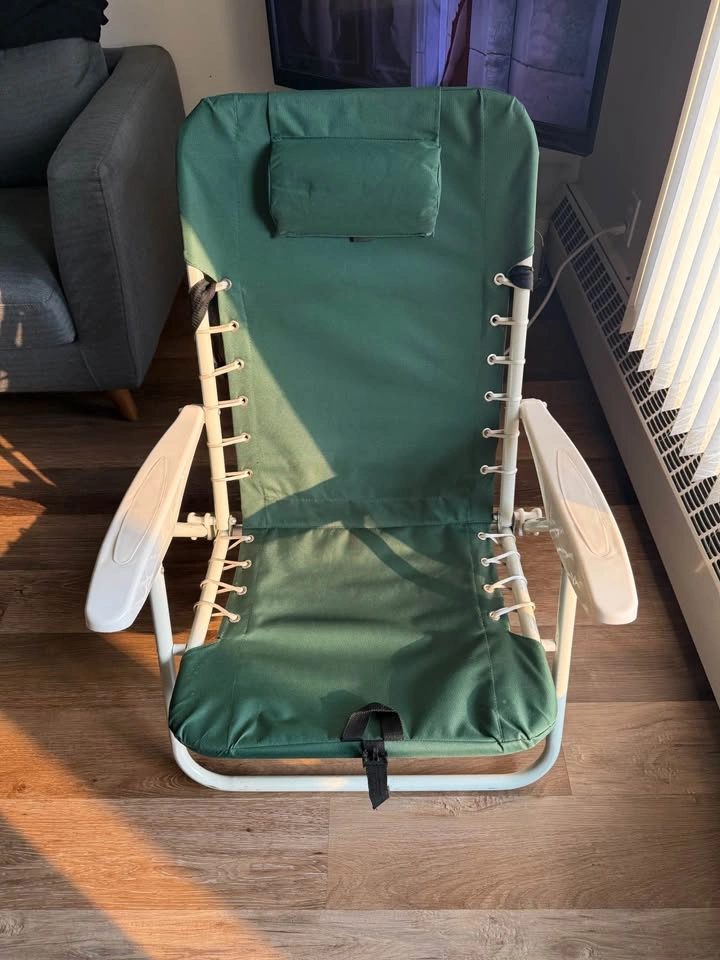 2-in-1 Adjustable Reclining Lounge Chairs – $40 Each / $70 Both - photo 2
