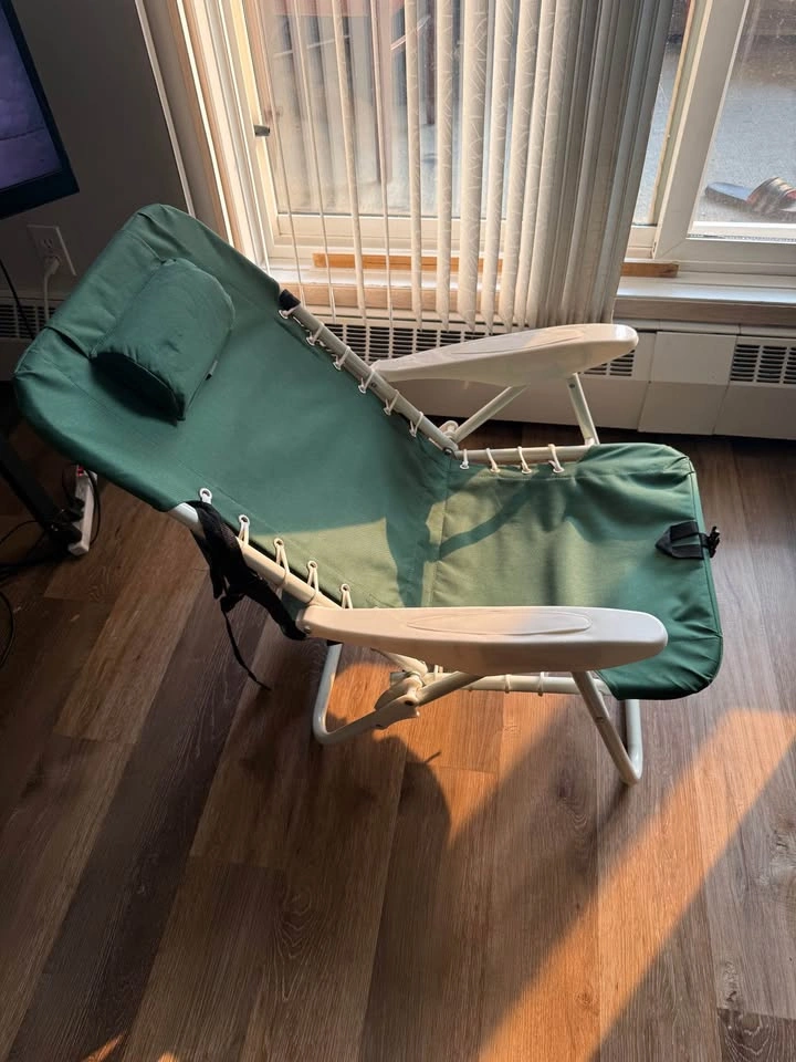 2-in-1 Adjustable Reclining Lounge Chairs – $40 Each / $70 Both - photo 4