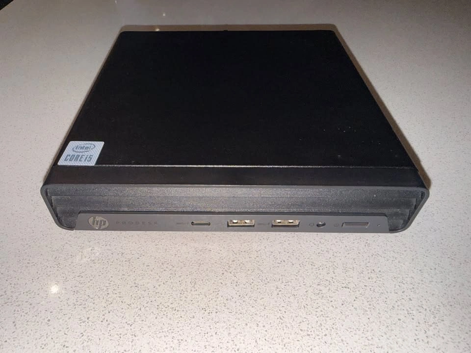 HP ProDesk 400 G6 Mini PC - i5-10500T, 8GB RAM, 256GB HDD