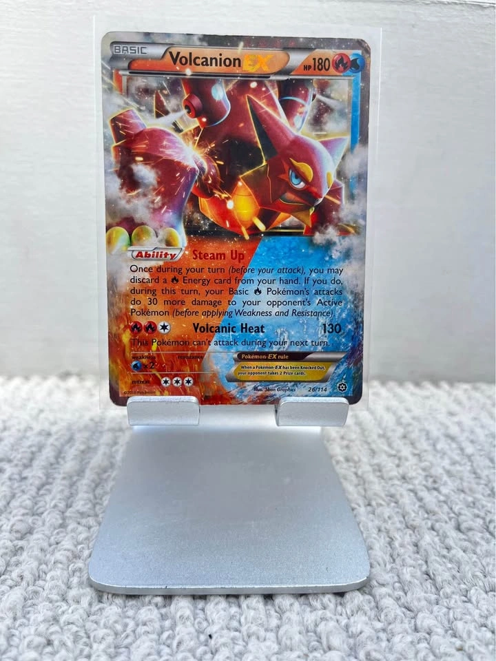 Volcanion EX Steam Siege Ultra Rare 26 Pokemon Cards