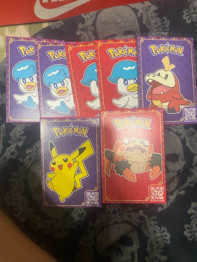 Pokémon McDonald’s 2023 Packs