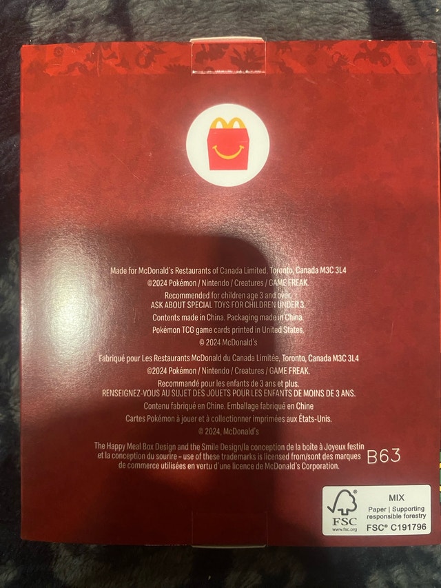 Pokémon McDonald’s 2024 Pack - photo 2