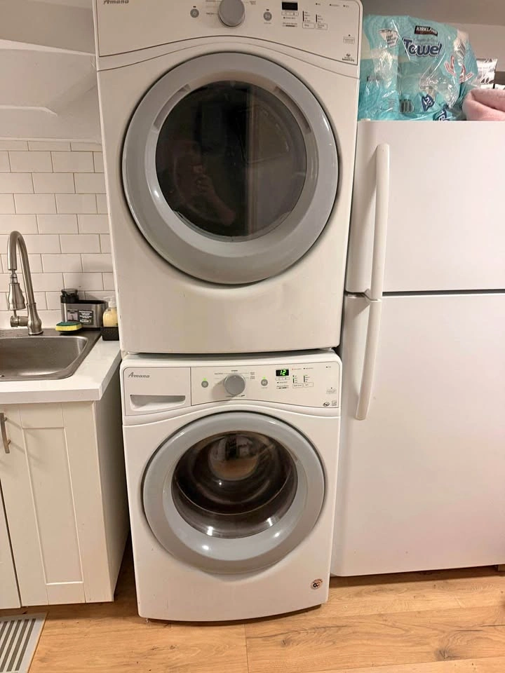 Amana Stackable Washer and Dryer Set