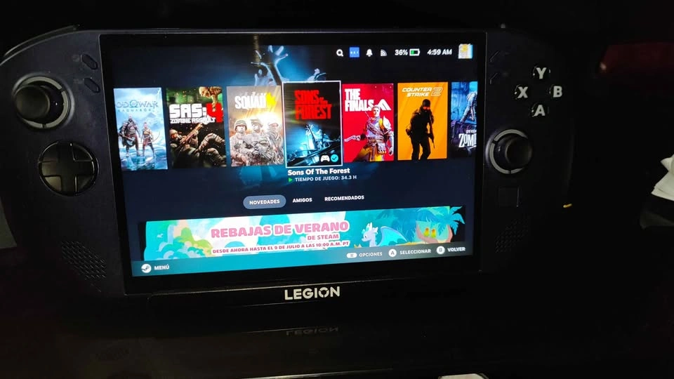 Legion Go with SteamOS and Docking Hub - photo 4