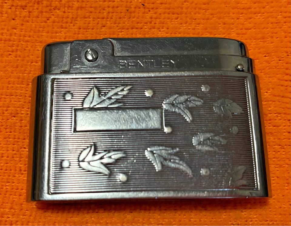 Vintage Bentley Butane Pocket Lighter - Made in Austria