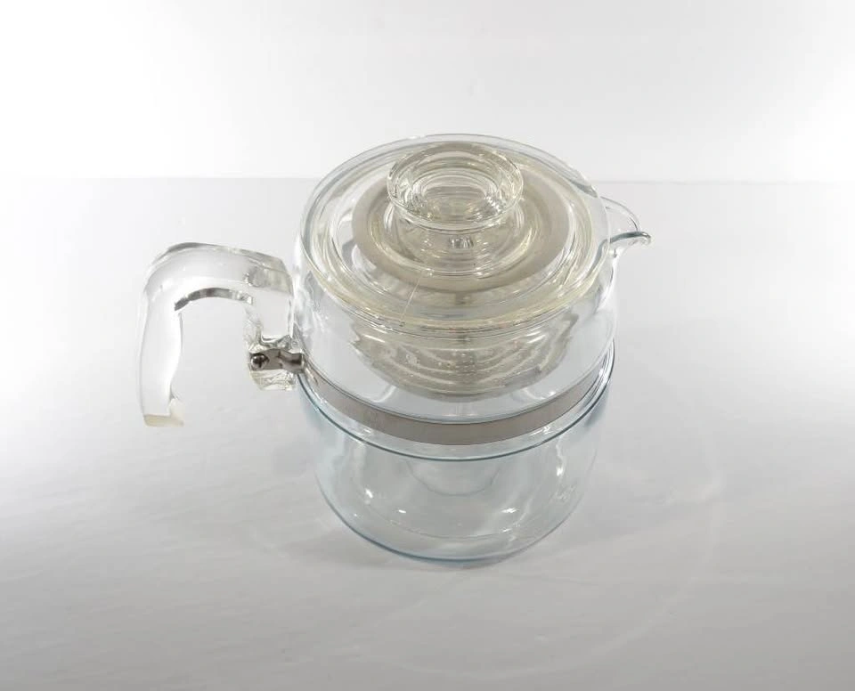 Vintage 7759 B Pyrex 9 Cup Glass Percolator Coffee Pot - photo 2