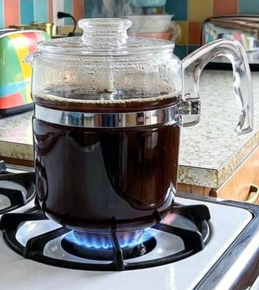 Vintage 7759 B Pyrex 9 Cup Glass Percolator Coffee Pot - photo 5