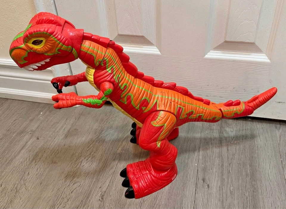 Imaginext Mega T-Rex electronic dinosaur action figure from 2005