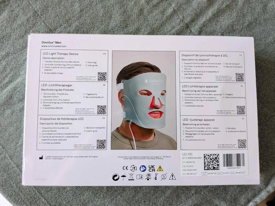 Omnilux Men LED Mask - photo 5