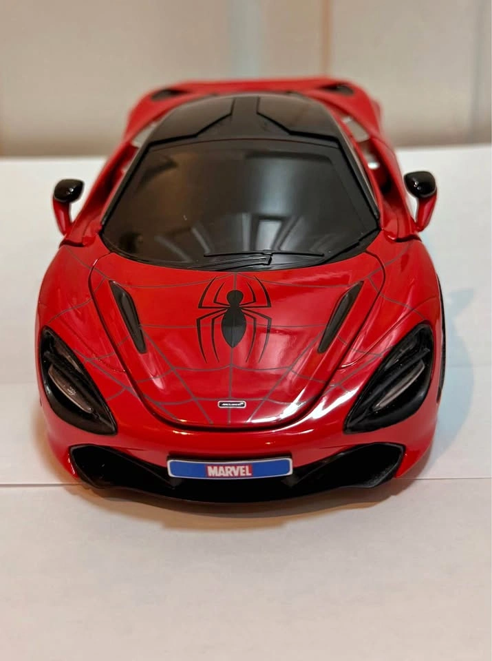 MCLAREN 720S RED & BLUE DIECAST FIGURE 1/24 BY JADA 35764