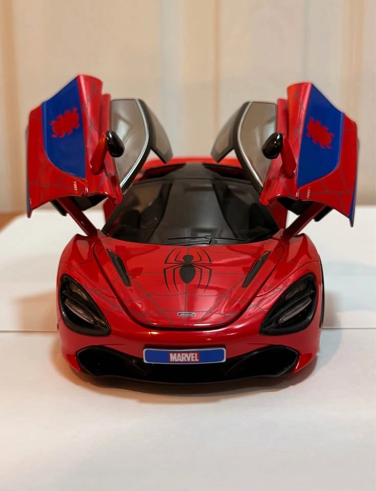 MCLAREN 720S RED & BLUE DIECAST FIGURE 1/24 BY JADA 35764 - photo 3
