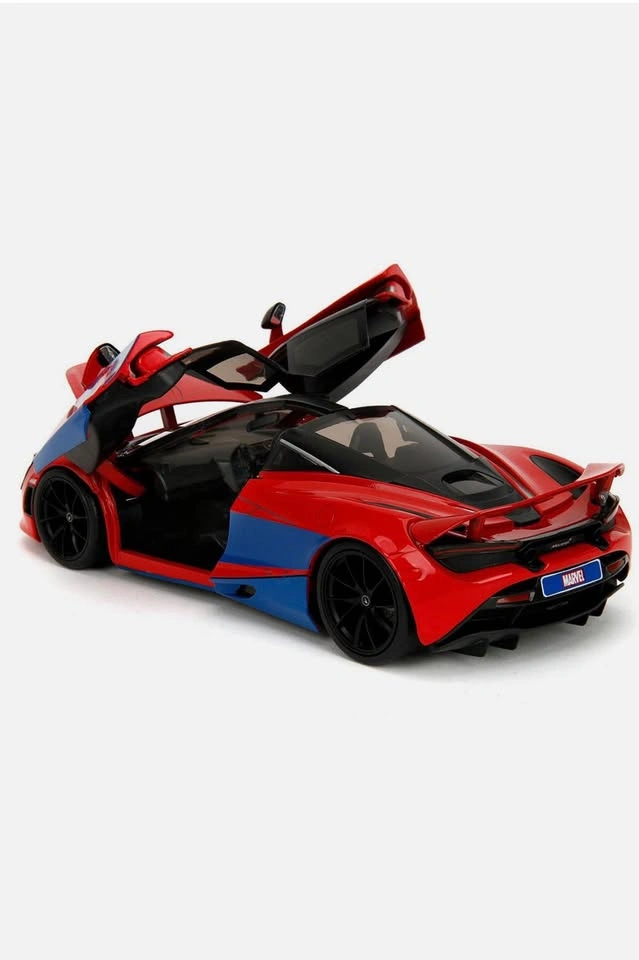 MCLAREN 720S RED & BLUE DIECAST FIGURE 1/24 BY JADA 35764 - photo 4