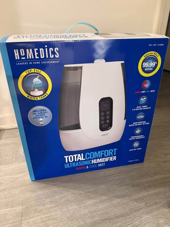 HoMedics TotalComfort Warm & Cool Mist Humidifier – 2 Gallon - photo 3